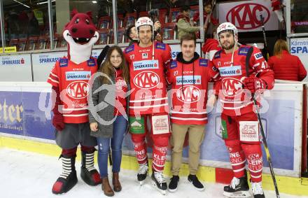 EBEL. Eishockey Bundesliga. KAC gegen	EHC Liwest Black Wings Linz. Antenne Fanbank. Thomas Hundertpfund, Marcel Witting (KAC). Klagenfurt, am 4.3.2020.
Foto: Kuess
www.qspictures.net

---
pressefotos, pressefotografie, kuess, qs, qspictures, sport, bild, bilder, bilddatenbank