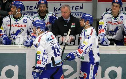 EBEL. Eishockey Bundesliga. VSV gegen EC Red Bull Salzburg.  Trainer Rob Daum (VSV). Villach, am 6.3.2020.
Foto: Kuess
www.qspictures.net
---
pressefotos, pressefotografie, kuess, qs, qspictures, sport, bild, bilder, bilddatenbank