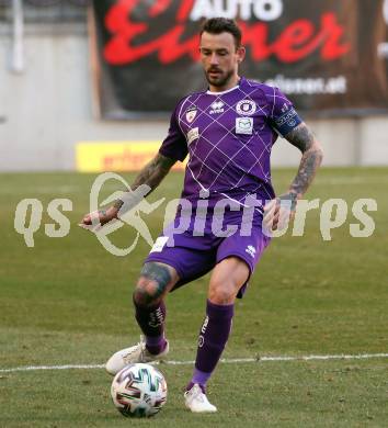 Fussball. 2. Liga. SK Austria Klagenfurt gegen FC Mohren Dornbirn 1913.  Philipp Huetter (Klagenfurt). Klagenfurt, am 7.3.2020.
Foto: Kuess
www.qspictures.net
---
pressefotos, pressefotografie, kuess, qs, qspictures, sport, bild, bilder, bilddatenbank