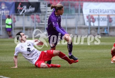 Fussball. 2. Liga. SK Austria Klagenfurt gegen FC Mohren Dornbirn 1913.  Patrick Greil,  (Klagenfurt), Aaron Kircher (Dornbirn). Klagenfurt, am 7.3.2020.
Foto: Kuess
www.qspictures.net
---
pressefotos, pressefotografie, kuess, qs, qspictures, sport, bild, bilder, bilddatenbank