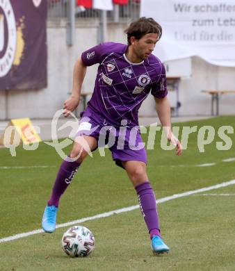 Fussball. 2. Liga. SK Austria Klagenfurt gegen FC Mohren Dornbirn 1913.  Julian von Haacke (Klagenfurt). Klagenfurt, am 7.3.2020.
Foto: Kuess
www.qspictures.net
---
pressefotos, pressefotografie, kuess, qs, qspictures, sport, bild, bilder, bilddatenbank
