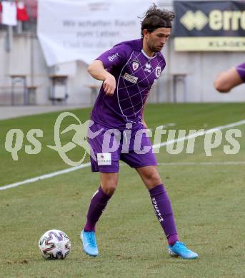 Fussball. 2. Liga. SK Austria Klagenfurt gegen FC Mohren Dornbirn 1913.  Julian von Haacke (Klagenfurt). Klagenfurt, am 7.3.2020.
Foto: Kuess
www.qspictures.net
---
pressefotos, pressefotografie, kuess, qs, qspictures, sport, bild, bilder, bilddatenbank
