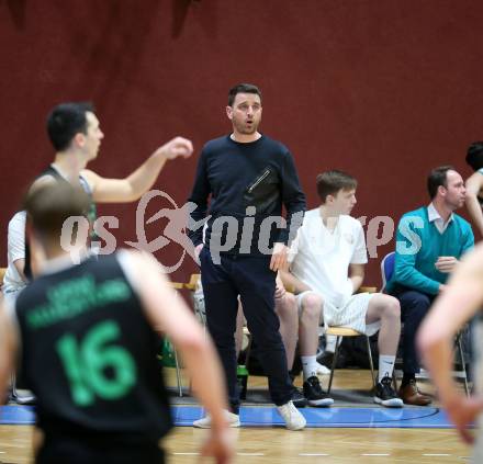 Basketball Zweite Liga 2019/2020. Play Down 3. Runde. KOS Celovec gegen  Union Deutsch Wagram Alligators. Trainer Davor Brecko, (KOS Celovec). Klagenfurt, am 7.3.2020.
Foto: Kuess
www.qspictures.net

---
pressefotos, pressefotografie, kuess, qs, qspictures, sport, bild, bilder, bilddatenbank