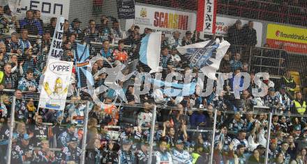EBEL. Eishockey Bundesliga. KAC gegen	EHC Liwest Black Wings Linz. Fans Linz. Klagenfurt, am 8.3.2020.
Foto: Kuess
www.qspictures.net

---
pressefotos, pressefotografie, kuess, qs, qspictures, sport, bild, bilder, bilddatenbank