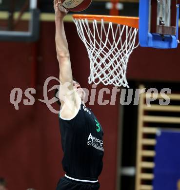 Basketball Zweite Liga 2019/2020. Play Down 3. Runde. KOS Celovec gegen  Union Deutsch Wagram Alligators. Lukas Reichle (Deutsch Wagram). Klagenfurt, am 7.3.2020.
Foto: Kuess
www.qspictures.net

---
pressefotos, pressefotografie, kuess, qs, qspictures, sport, bild, bilder, bilddatenbank