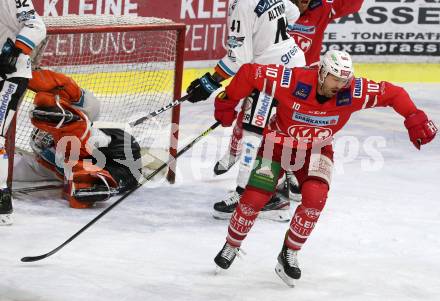 EBEL. Eishockey Bundesliga. KAC gegen	EHC Liwest Black Wings Linz. Torjubel Andrew Jacob Kozek (KAC). Klagenfurt, am 8.3.2020.
Foto: Kuess
www.qspictures.net

---
pressefotos, pressefotografie, kuess, qs, qspictures, sport, bild, bilder, bilddatenbank