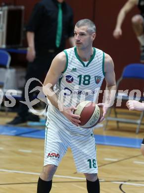 Basketball Zweite Liga 2019/2020. Play Down 3. Runde. KOS Celovec gegen  Union Deutsch Wagram Alligators. Ales Primc (KOS Celovec). Klagenfurt, am 7.3.2020.
Foto: Kuess
www.qspictures.net

---
pressefotos, pressefotografie, kuess, qs, qspictures, sport, bild, bilder, bilddatenbank