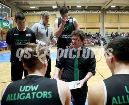 Basketball Zweite Liga 2019/2020. Play Down 3. Runde. KOS Celovec gegen  Union Deutsch Wagram Alligators. Hannes Quirgst  (Deutsch Wagram). Klagenfurt, am 7.3.2020.
Foto: Kuess
www.qspictures.net

---
pressefotos, pressefotografie, kuess, qs, qspictures, sport, bild, bilder, bilddatenbank