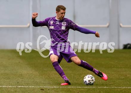 Fussball. 2. Liga. SK Austria Klagenfurt gegen FC Mohren Dornbirn 1913.  Ivan Saravanja (Klagenfurt). Klagenfurt, am 7.3.2020.
Foto: Kuess
www.qspictures.net
---
pressefotos, pressefotografie, kuess, qs, qspictures, sport, bild, bilder, bilddatenbank