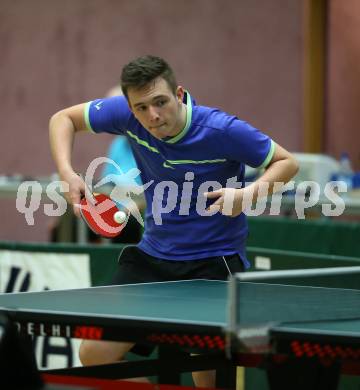 Tischtennis Kaerntner Meisterschaft. Martin Gutschi. Villach, am 22.12.2019.
Foto: Kuess
www.qspictures.net
---
pressefotos, pressefotografie, kuess, qs, qspictures, sport, bild, bilder, bilddatenbank