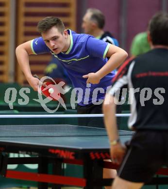 Tischtennis Kaerntner Meisterschaft. Martin Gutschi. Villach, am 22.12.2019.
Foto: Kuess
www.qspictures.net
---
pressefotos, pressefotografie, kuess, qs, qspictures, sport, bild, bilder, bilddatenbank