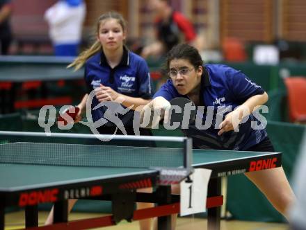 Tischtennis Kaerntner Meisterschaft. Amelie Solja, Kiara Segula. Villach, am 22.12.2019.

Foto: Kuess
www.qspictures.net
---
pressefotos, pressefotografie, kuess, qs, qspictures, sport, bild, bilder, bilddatenbank