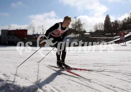 Wintertriathlon. Oesterreichische Staatsmeisterschaft.  Rene Hilber. Alpenarena Villach, am 7.3.2020.
Foto: Kuess
www.qspictures.net

---
pressefotos, pressefotografie, kuess, qs, qspictures, sport, bild, bilder, bilddatenbank