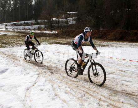 Wintertriathlon. Oesterreichische Staatsmeisterschaft. Christoph Lorber, Rene Hilber. Alpenarena Villach, am 7.3.2020.
Foto: Kuess
www.qspictures.net

---
pressefotos, pressefotografie, kuess, qs, qspictures, sport, bild, bilder, bilddatenbank
