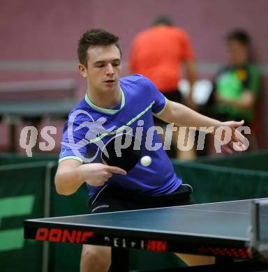 Tischtennis Kaerntner Meisterschaft. Martin Gutschi. Villach, am 22.12.2019.
Foto: Kuess
www.qspictures.net
---
pressefotos, pressefotografie, kuess, qs, qspictures, sport, bild, bilder, bilddatenbank