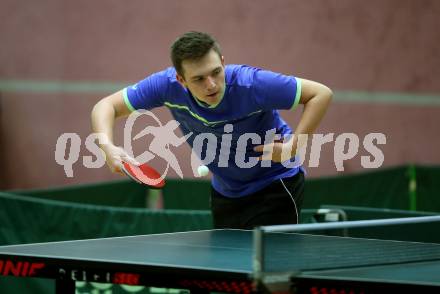 Tischtennis Kaerntner Meisterschaft. Martin Gutschi. Villach, am 22.12.2019.
Foto: Kuess
www.qspictures.net
---
pressefotos, pressefotografie, kuess, qs, qspictures, sport, bild, bilder, bilddatenbank