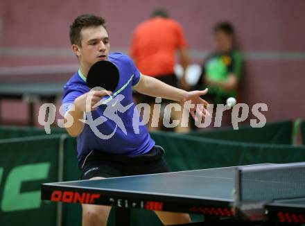Tischtennis Kaerntner Meisterschaft. Martin Gutschi. Villach, am 22.12.2019.
Foto: Kuess
www.qspictures.net
---
pressefotos, pressefotografie, kuess, qs, qspictures, sport, bild, bilder, bilddatenbank