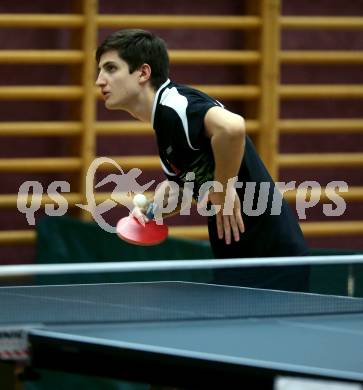 Tischtennis Kaerntner Meisterschaft. Tobias Siwetz. Villach, am 22.12.2019.
Foto: Kuess
www.qspictures.net
---
pressefotos, pressefotografie, kuess, qs, qspictures, sport, bild, bilder, bilddatenbank