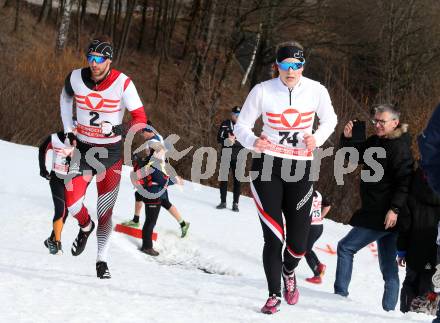 Wintertriathlon. Oesterreichische Staatsmeisterschaft. Adrian Igerc, Anna Moitzi. Alpenarena Villach, am 7.3.2020.
Foto: Kuess
www.qspictures.net

---
pressefotos, pressefotografie, kuess, qs, qspictures, sport, bild, bilder, bilddatenbank