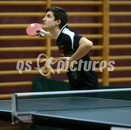Tischtennis Kaerntner Meisterschaft. Tobias Siwetz. Villach, am 22.12.2019.
Foto: Kuess
www.qspictures.net
---
pressefotos, pressefotografie, kuess, qs, qspictures, sport, bild, bilder, bilddatenbank