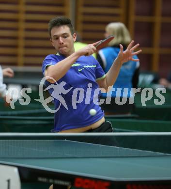 Tischtennis Kaerntner Meisterschaft. Martin Gutschi. Villach, am 22.12.2019.
Foto: Kuess
www.qspictures.net
---
pressefotos, pressefotografie, kuess, qs, qspictures, sport, bild, bilder, bilddatenbank
