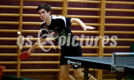 Tischtennis Kaerntner Meisterschaft. Tobias Siwetz. Villach, am 22.12.2019.
Foto: Kuess
www.qspictures.net
---
pressefotos, pressefotografie, kuess, qs, qspictures, sport, bild, bilder, bilddatenbank