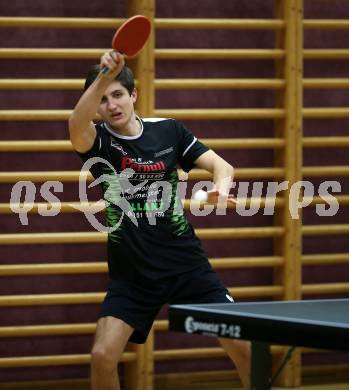 Tischtennis Kaerntner Meisterschaft. Tobias Siwetz. Villach, am 22.12.2019.
Foto: Kuess
---
pressefotos, pressefotografie, kuess, qs, qspictures, sport, bild, bilder, bilddatenbank