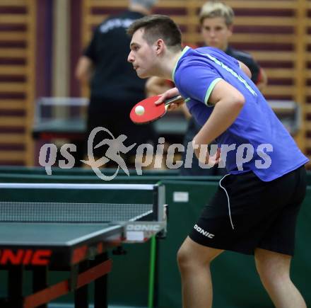Tischtennis Kaerntner Meisterschaft. Martin Gutschi. Villach, am 22.12.2019.
Foto: Kuess
www.qspictures.net
---
pressefotos, pressefotografie, kuess, qs, qspictures, sport, bild, bilder, bilddatenbank