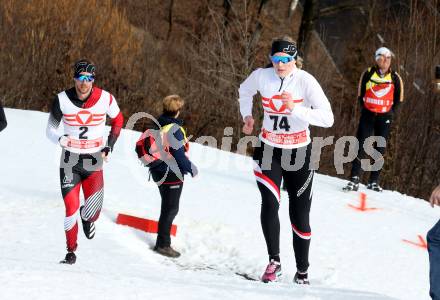 Wintertriathlon. Oesterreichische Staatsmeisterschaft. Adrian Igerc, Anna Moitzi. Alpenarena Villach, am 7.3.2020.
Foto: Kuess
www.qspictures.net

---
pressefotos, pressefotografie, kuess, qs, qspictures, sport, bild, bilder, bilddatenbank
