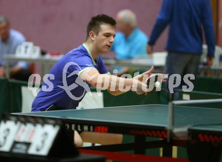 Tischtennis Kaerntner Meisterschaft. Martin Gutschi. Villach, am 22.12.2019.
Foto: Kuess
www.qspictures.net
---
pressefotos, pressefotografie, kuess, qs, qspictures, sport, bild, bilder, bilddatenbank