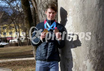 Ski Alpin. Empfang Jugendolympiasieger Philip Hoffmann. Philip Hoffmann. Spittal an der Drau, am 17.1.2020.
Foto: Kuess
www.qspictures.net

---
pressefotos, pressefotografie, kuess, qs, qspictures, sport, bild, bilder, bilddatenbank