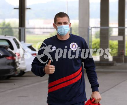 Fussball. 2. Liga. SK Austria Klagenfurt. Training.   Ivan Saravanja. Klagenfurt, am 18.5.2020.
Foto: Kuess
www.qspictures.net 
---
pressefotos, pressefotografie, kuess, qs, qspictures, sport, bild, bilder, bilddatenbank