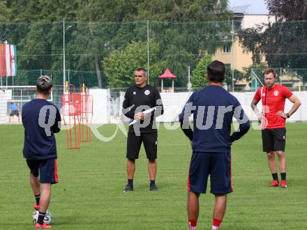 Fussball. 2. Liga. SK Austria Klagenfurt. Training. Trainer Robert Micheu, Co-Trainer Martin Lassnig  . Klagenfurt, am 18.5.2020.
Foto: Kuess
www.qspictures.net 
---
pressefotos, pressefotografie, kuess, qs, qspictures, sport, bild, bilder, bilddatenbank