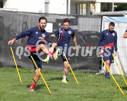 Fussball. 2. Liga. SK Austria Klagenfurt. Training.   Sandro Zakany,Oliver Markoutz. Klagenfurt, am 18.5.2020.
Foto: Kuess
www.qspictures.net 
---
pressefotos, pressefotografie, kuess, qs, qspictures, sport, bild, bilder, bilddatenbank