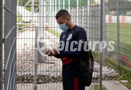 Fussball. 2. Liga. SK Austria Klagenfurt. Training.  Polydoros Gkezos. Klagenfurt, am 18.5.2020.
Foto: Kuess
www.qspictures.net 
---
pressefotos, pressefotografie, kuess, qs, qspictures, sport, bild, bilder, bilddatenbank