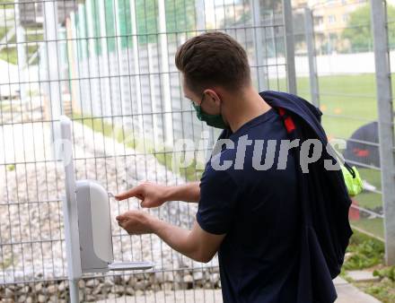 Fussball. 2. Liga. SK Austria Klagenfurt. Training.   Oliver Markoutz. Klagenfurt, am 18.5.2020.
Foto: Kuess
www.qspictures.net 
---
pressefotos, pressefotografie, kuess, qs, qspictures, sport, bild, bilder, bilddatenbank
