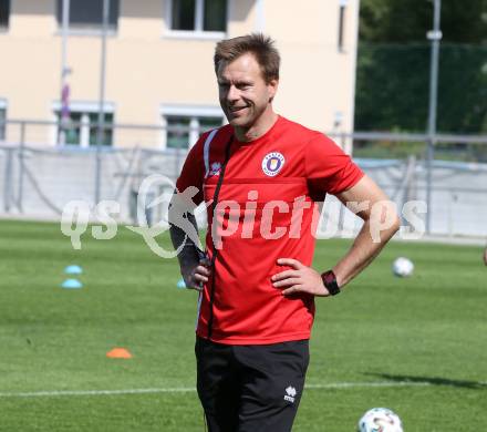 Fussball. 2. Liga. SK Austria Klagenfurt. Training.   Co-Trainer Martin Lassnig. Klagenfurt, am 18.5.2020.
Foto: Kuess
www.qspictures.net 
---
pressefotos, pressefotografie, kuess, qs, qspictures, sport, bild, bilder, bilddatenbank