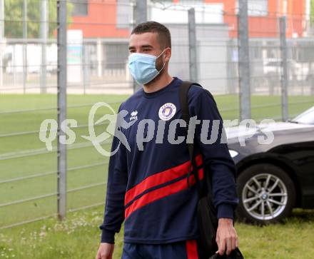 Fussball. 2. Liga. SK Austria Klagenfurt. Training.   Polydoros Gkezos. Klagenfurt, am 18.5.2020.
Foto: Kuess
www.qspictures.net 
---
pressefotos, pressefotografie, kuess, qs, qspictures, sport, bild, bilder, bilddatenbank