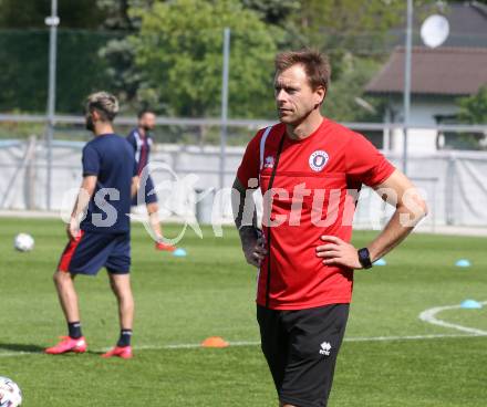 Fussball. 2. Liga. SK Austria Klagenfurt. Training.   Co-Trainer Martin Lassnig. Klagenfurt, am 18.5.2020.
Foto: Kuess
www.qspictures.net 
---
pressefotos, pressefotografie, kuess, qs, qspictures, sport, bild, bilder, bilddatenbank