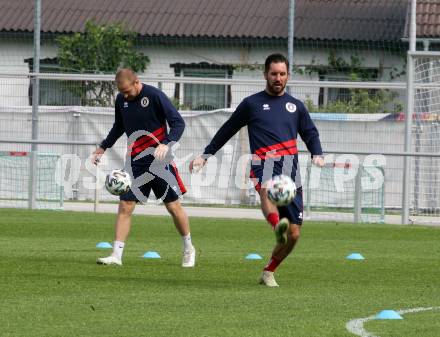 Fussball. 2. Liga. SK Austria Klagenfurt. Training.     Markus Rusek, Sandro Zakany. Klagenfurt, am 18.5.2020.
Foto: Kuess
www.qspictures.net 
---
pressefotos, pressefotografie, kuess, qs, qspictures, sport, bild, bilder, bilddatenbank