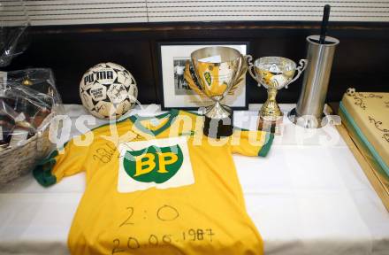 Fussball. 2. Liga. 100 Jahr Feier SK Austria Klagenfurt.  . Klagenfurt, am 1.6.2020.
Foto: Kuess
www.qspictures.net
---
pressefotos, pressefotografie, kuess, qs, qspictures, sport, bild, bilder, bilddatenbank