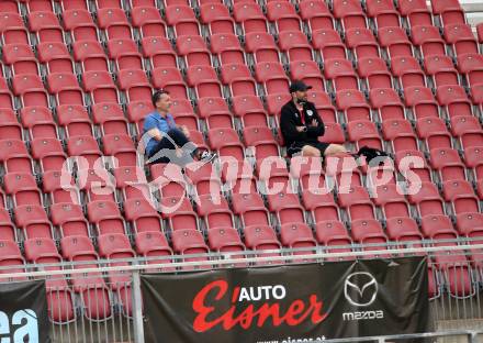 Fussball. 2. Liga. SK Austria Klagenfurt gegen Kapfenberger SV.  Fans (Klagenfurt). Klagenfurt, am 7.6.2020.
Foto: Kuess
www.qspictures.net
---
pressefotos, pressefotografie, kuess, qs, qspictures, sport, bild, bilder, bilddatenbank