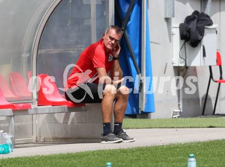Fussball. 2. Liga. SK Austria Klagenfurt gegen Kapfenberger SV. Trainer Robert Micheu (Klagenfurt). Klagenfurt, am 7.6.2020.
Foto: Kuess
www.qspictures.net
---
pressefotos, pressefotografie, kuess, qs, qspictures, sport, bild, bilder, bilddatenbank