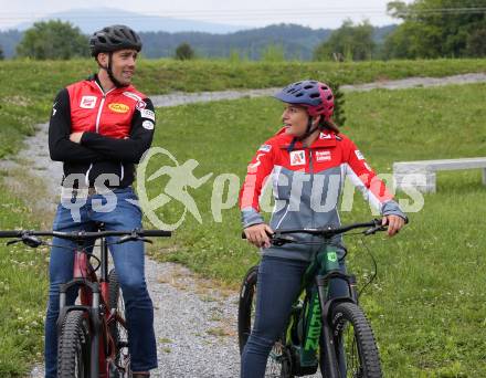 Nordische Kombination. Ski Alpin. Pressekonferenz. Baeren Bikes. Philipp Orter,  Ramona Siebenhofer. St. Jakob/Ros. 16.5.2020.
Foto: Kuess
www.qspictures.net

---
pressefotos, pressefotografie, kuess, qs, qspictures, sport, bild, bilder, bilddatenbank