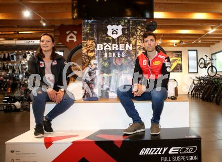 Nordische Kombination. Ski Alpin. Pressekonferenz. Baeren Bikes.  Ramona Siebenhofer, Philipp Orter. St. Jakob/Ros. 16.5.2020.
Foto: Kuess
www.qspictures.net

---
pressefotos, pressefotografie, kuess, qs, qspictures, sport, bild, bilder, bilddatenbank