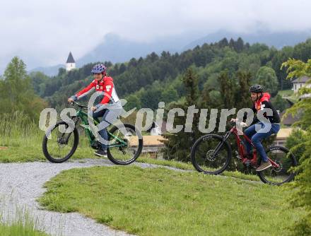 Nordische Kombination. Ski Alpin. Pressekonferenz. Baeren Bikes.   Ramona Siebenhofer, Philipp Orter. St. Jakob/Ros. 16.5.2020.
Foto: Kuess
www.qspictures.net

---
pressefotos, pressefotografie, kuess, qs, qspictures, sport, bild, bilder, bilddatenbank