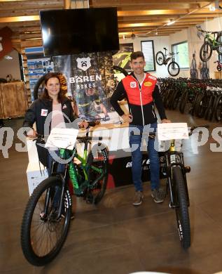 Nordische Kombination. Ski Alpin. Pressekonferenz. Baeren Bikes. Philipp Orter, Ramona Siebenhofer. St. Jakob/Ros. 16.5.2020.
Foto: Kuess
www.qspictures.net

---
pressefotos, pressefotografie, kuess, qs, qspictures, sport, bild, bilder, bilddatenbank