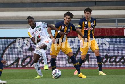Fussball. Tipico Bundesliga. RZ Pellets WAC gegen Red Bull Salzburg. Cheikhou Dieng,  (WAC),  Andre Ramalho Silva (Salzburg). Wolfsberg, am 17.6.2020.
Foto: Kuess
www.qspictures.net

---
pressefotos, pressefotografie, kuess, qs, qspictures, sport, bild, bilder, bilddatenbank