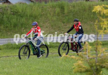 Nordische Kombination. Ski Alpin. Pressekonferenz. Baeren Bikes.   Ramona Siebenhofer, Philipp Orter. St. Jakob/Ros. 16.5.2020.
Foto: Kuess
www.qspictures.net

---
pressefotos, pressefotografie, kuess, qs, qspictures, sport, bild, bilder, bilddatenbank