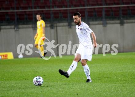 Fussball. 2. Liga. SK Austria Klagenfurt gegen SV Licht-Loidl Lafnitz.  Polydoros Gkezos (Klagenfurt). Klagenfurt, am 14.6.2020.
Foto: Kuess
www.qspictures.net
---
pressefotos, pressefotografie, kuess, qs, qspictures, sport, bild, bilder, bilddatenbank